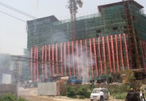 南昌梅岭唯一山顶豪华酒店封顶