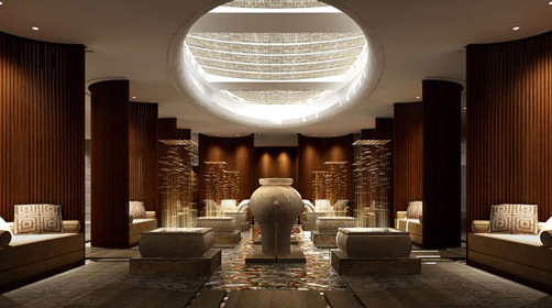 上海世博洲际酒店:黄浦江畔现代与古典融合