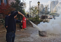 防患未然,海曙天港禧悦酒店进行消防演习