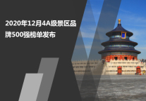 2020年12月4A级景区品牌500强榜单