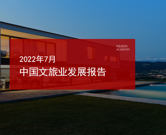 2022年7月中国文旅业发展报告