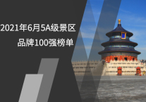 2021年6月5A级景区品牌100强榜单