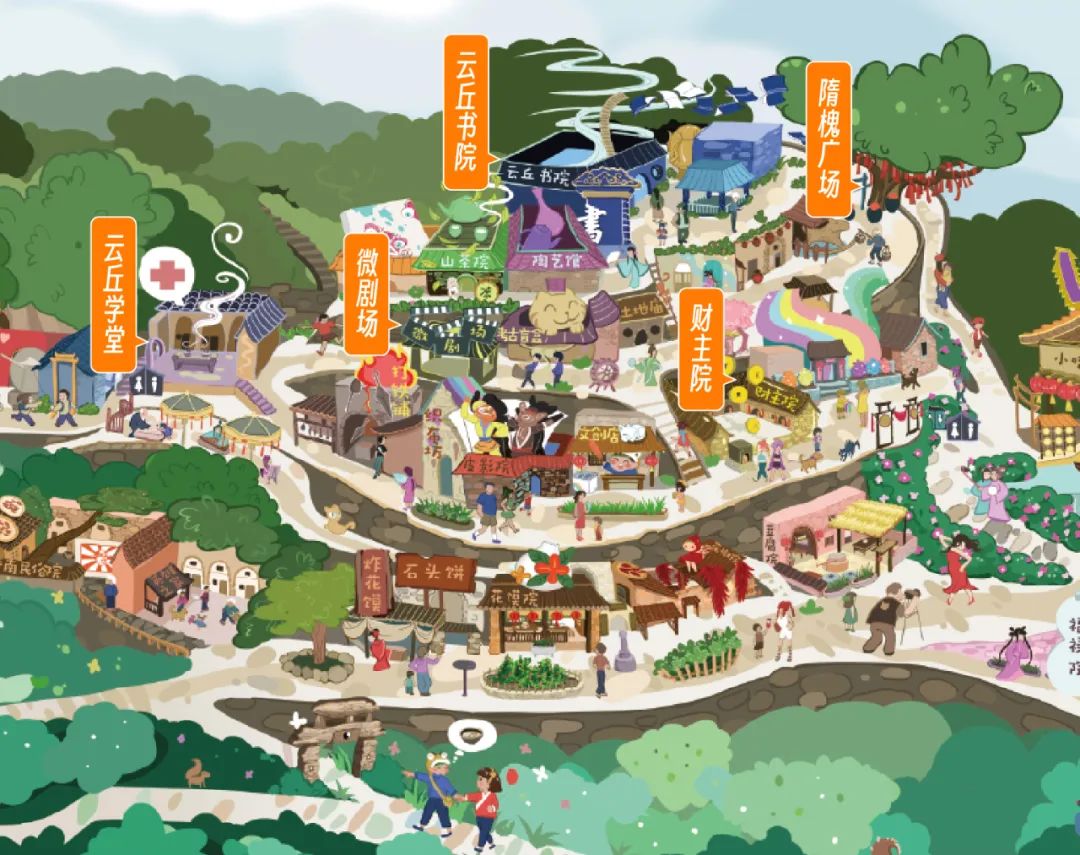 五一最强打卡攻略!想不到,云丘山景区的古村还能这么玩……