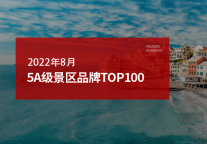 2022 年8月5A级景区品牌100强榜单