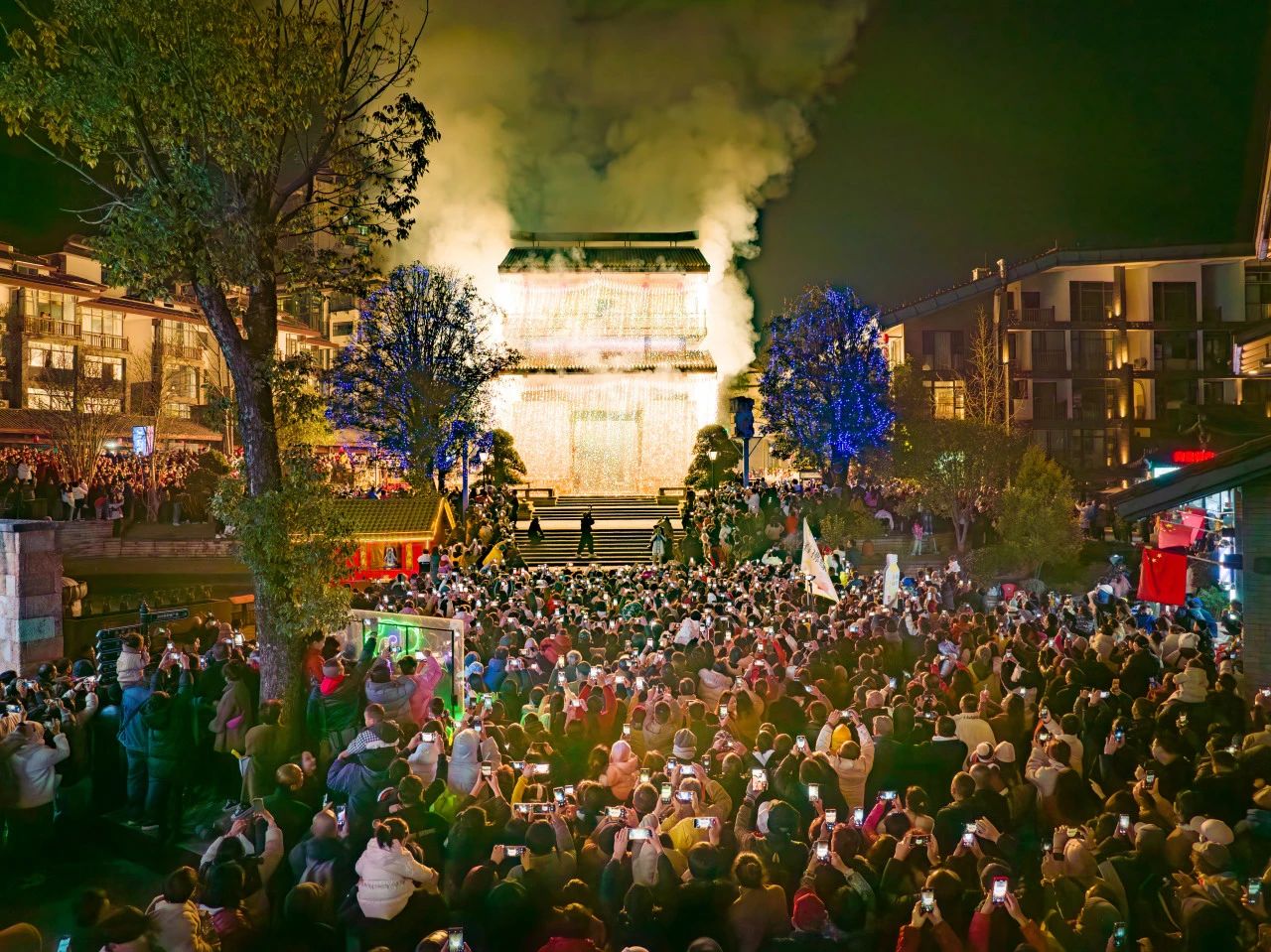 央视点赞,网友打call!明月山景区春节文旅市场热辣滚烫!