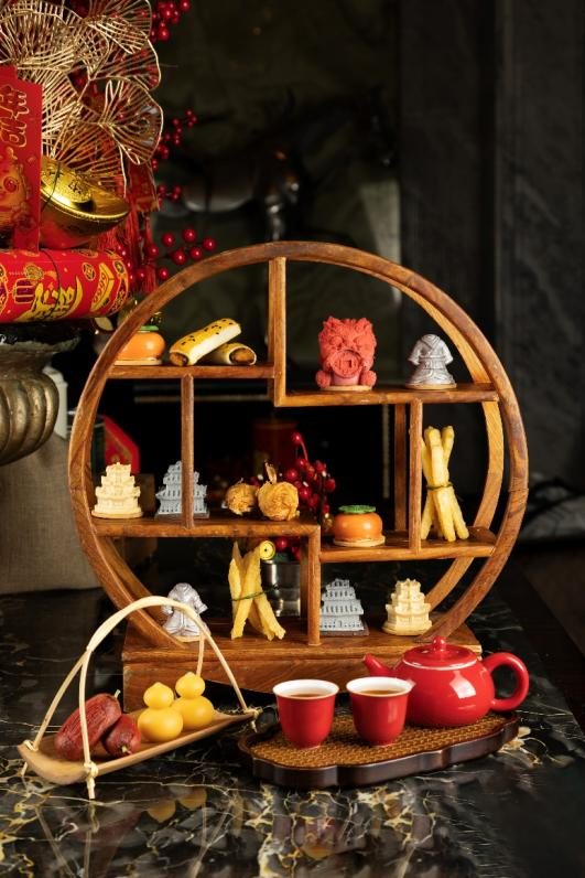 上海万达瑞华酒店大堂酒廊推出“宋韵梦华”下午茶