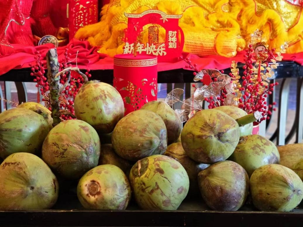 哈尔滨万达文华酒店万只鲜椰到店