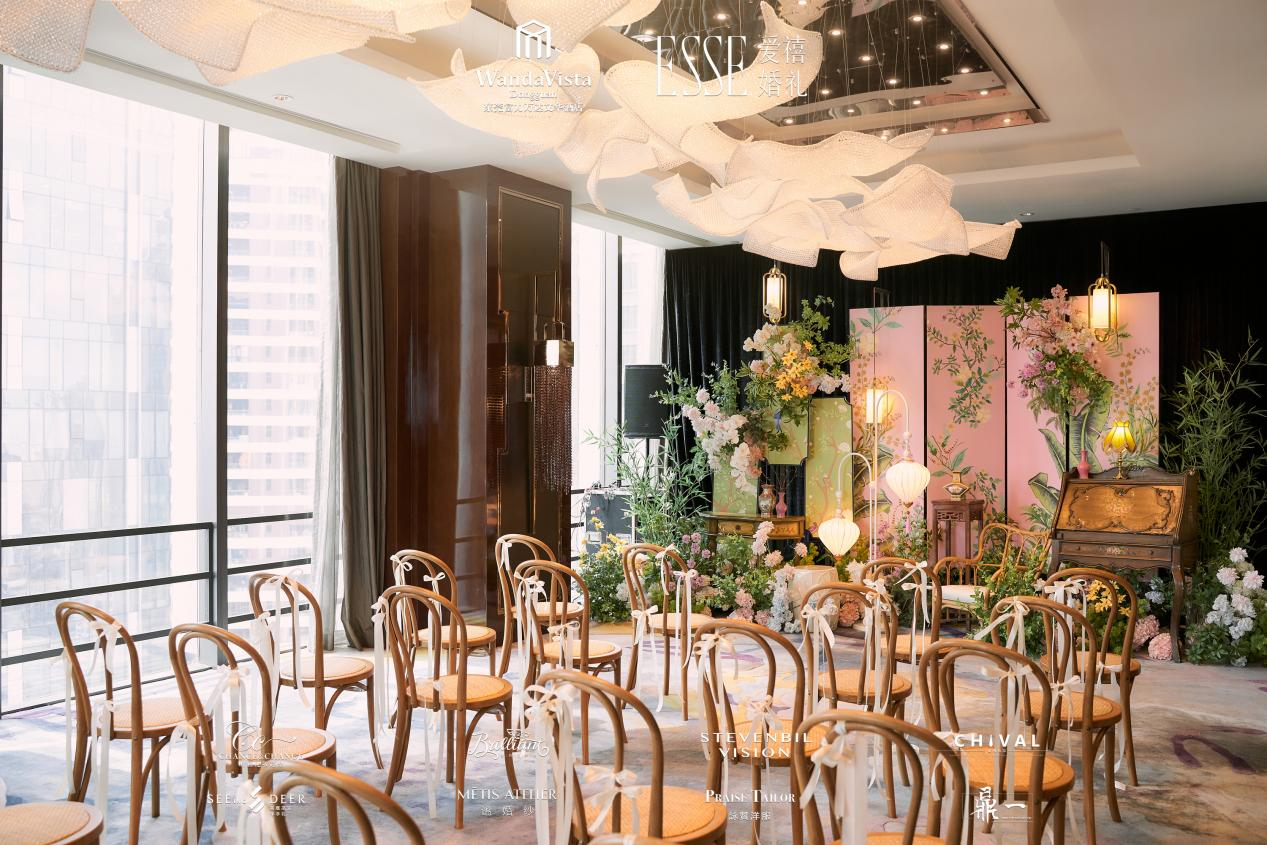 东莞富力万达文华酒店春季婚礼沙龙圆满礼成