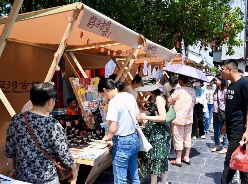 鹊渚市集丨激发三河古镇消费新活力
