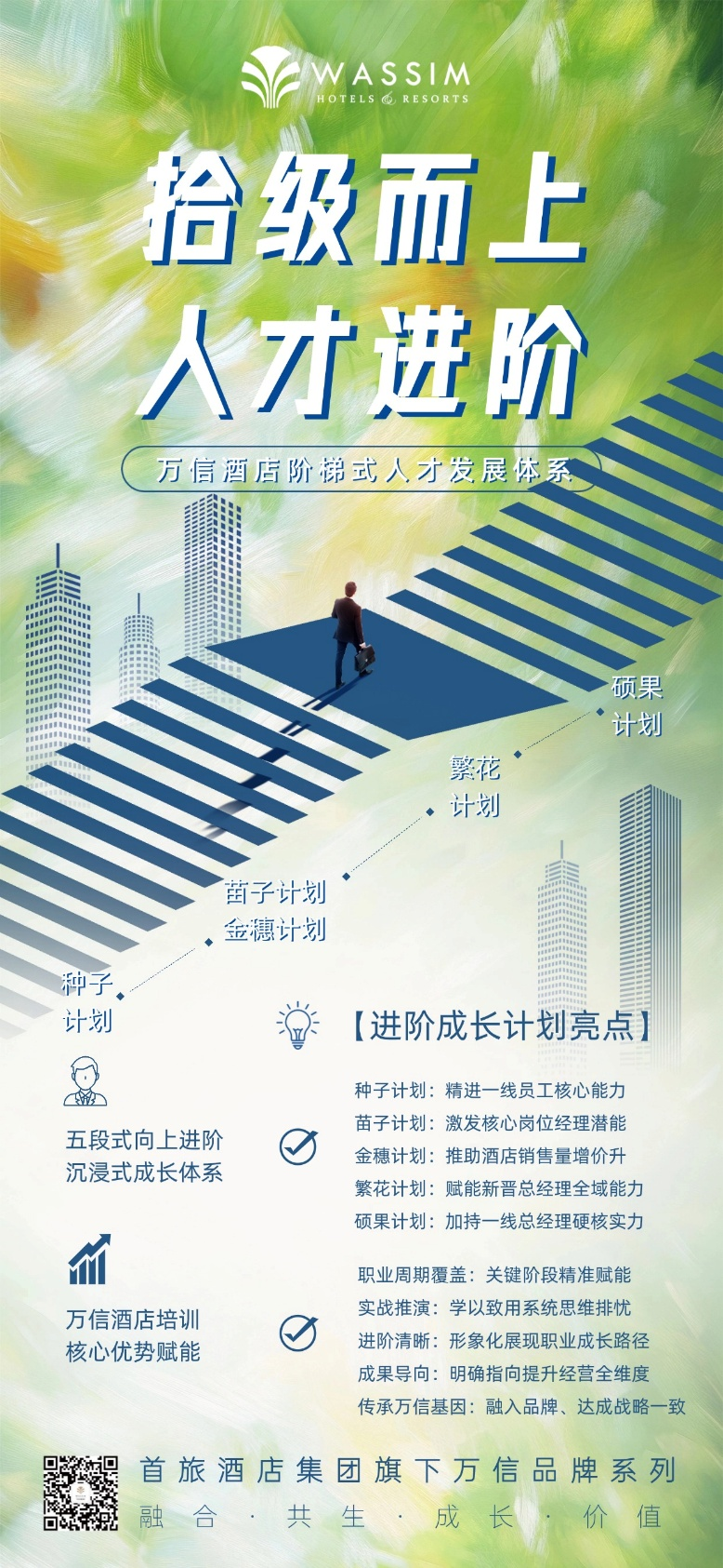 深耕人才沃土,共育卓越未来——万信至格酒店阶梯式人才发展体系