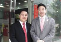 陈胜森与安强探讨酒店通信业文化发展