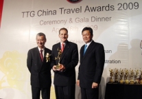 北京万达索菲特大饭店获颁TTG中国旅游大奖
