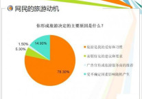 网民在线旅游行为习惯分析