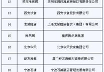 2009中国餐饮品牌前30强