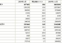 [北京]09年11月星级饭店接待住宿者情况