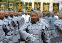 “兵马俑”涌入上海滩