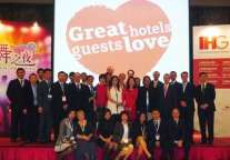 洲际酒店举行莎莎舞之夜客户答谢晚宴