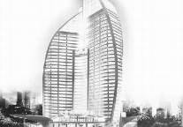 福建最高酒店源昌凯宾斯基大酒店封顶