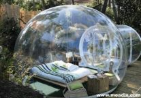 Chengdu's First-Ever Bubble Hotel Popped Up