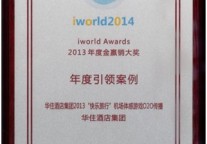 国内酒店业翘楚华住跻身2013金赢销大奖