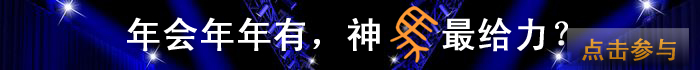 年会年年有,神马最给力?