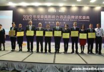 2013年度十大影响力国内、国际、经济型、中档酒店品牌出炉