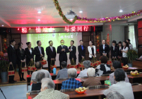 襄阳万达皇冠假日酒店:情暖福利院