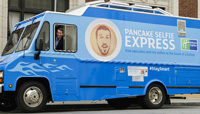 Holiday Inn Express Promo Combines Pancakes and Selfies