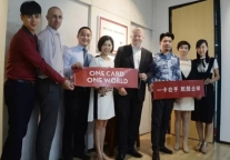 柏栎与RCI亚太高管团队在成都会晤