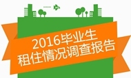 2016毕业生住房调查报告：8成租客因价格放弃公寓