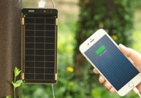 轻薄如纸 转换率高达23%的太阳能充电器 