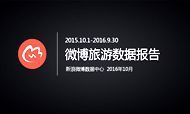 2016年微博旅游数据报告