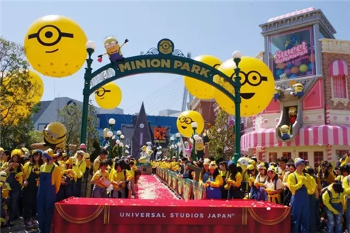 日本USJ全球最大小黄人公园4月21日开幕