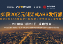 获20亿元储架发行额度 长租公寓品牌自如再发ABS