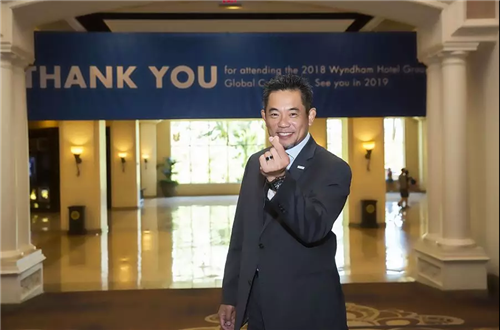 黄俊安担任温德姆酒店集团环太及东南亚地区总裁
