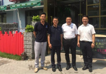 海尔集团执行总裁梁海山一行 莅临麦家品寓考察指导