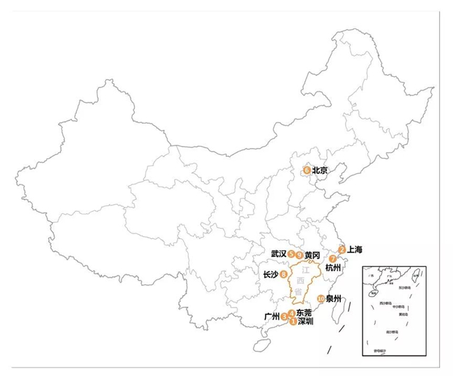 元朝江西省人口_江西省会昌人口分布图(3)