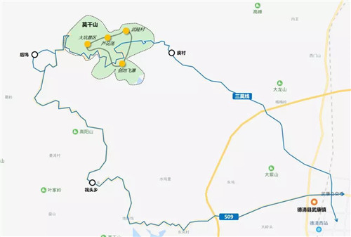 且三莫線的道路較差,駕車從武康鎮到達莫干山風景名勝區需要50到70