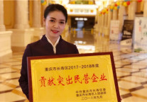 重庆长寿碧桂园凤凰酒店荣获地区年度贡献突出民营企业