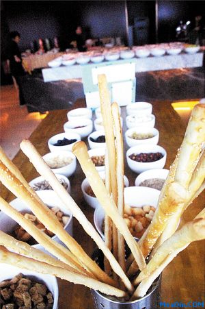 万丽丰富的中式早餐