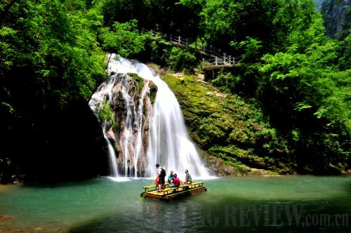 Suolong Waterfall of Jinsi Grand Canyon