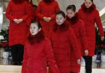北京京西宾馆迎接全国人大代表团
