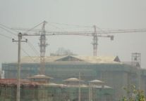 南昌天沐观湖国际酒店主体提前封顶