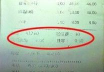 去饭店吃饭被收每人5元餐位费 应该不应该？