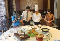 中国高尔夫网络电视在黄山高尔夫酒店拍摄录制徽菜专题节目