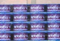 4×4拼接 欧帝液晶墙入驻鑫复盛大酒店