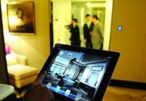 内地最高酒店iPad 2成遥控器