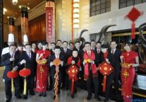 北京千禧大酒店张灯结彩，迎接龙年到来