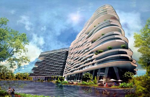 北海星都湾大酒店效果图