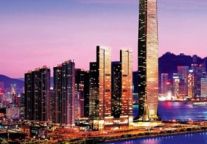 香港丽思卡尔顿酒店开业迎客 成全球最高酒店